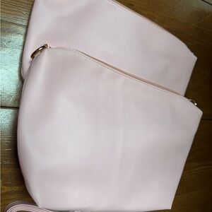 Pink Cosmetic or Travel Women's Bag